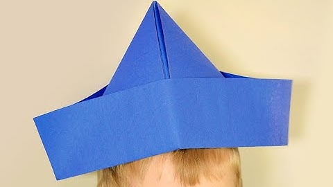 How to Make a Paper Hat | Easy Paper Hat Tutorial