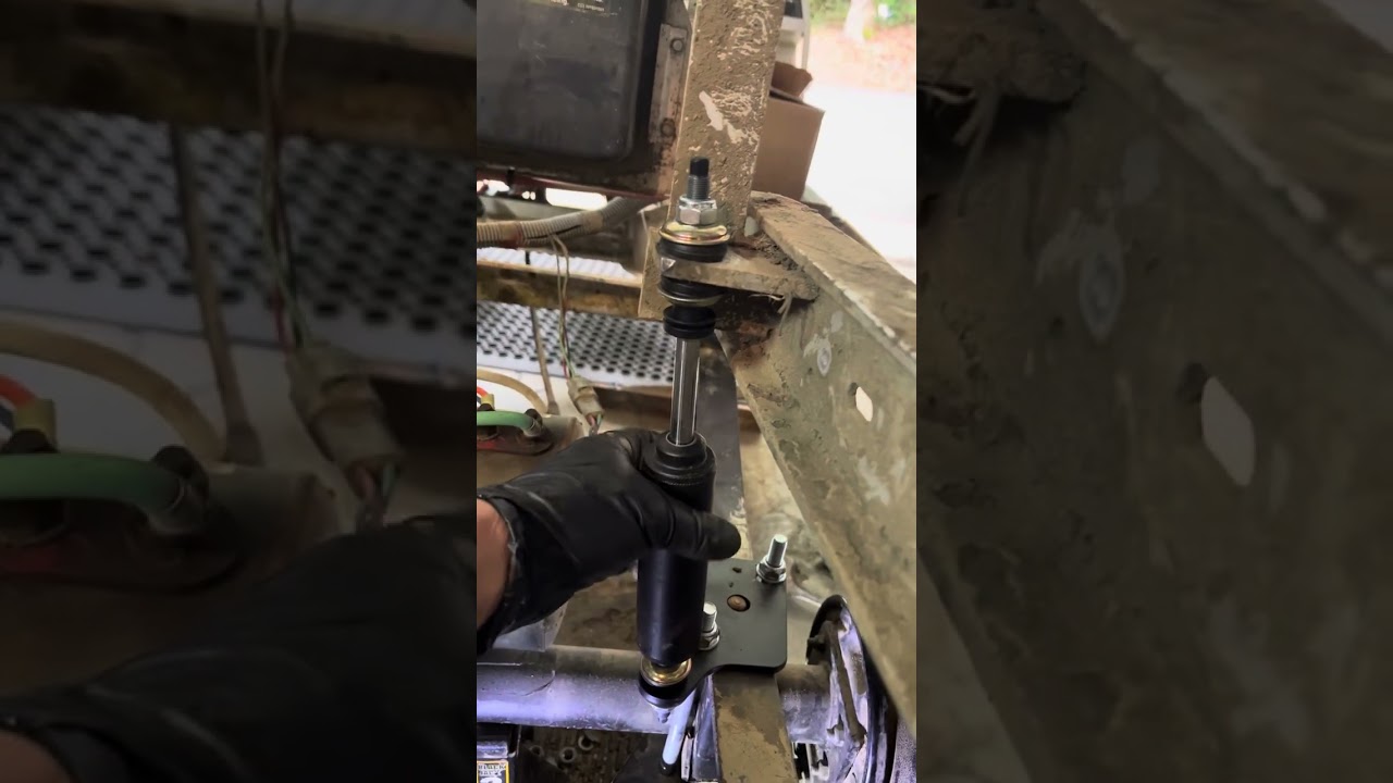 Club Car DS (2003) Rear 6” lift, rear shocks with directions …golf cart