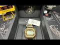 35th Anniversary Gold G-Shock GMW-B5000TFG-9CR 😳 Casio