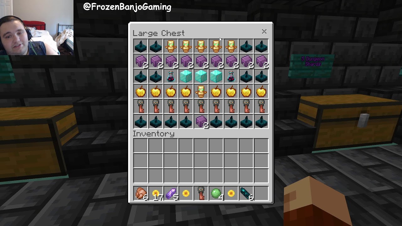 Playing Dungeon Delvers on the Banjocraft SMP