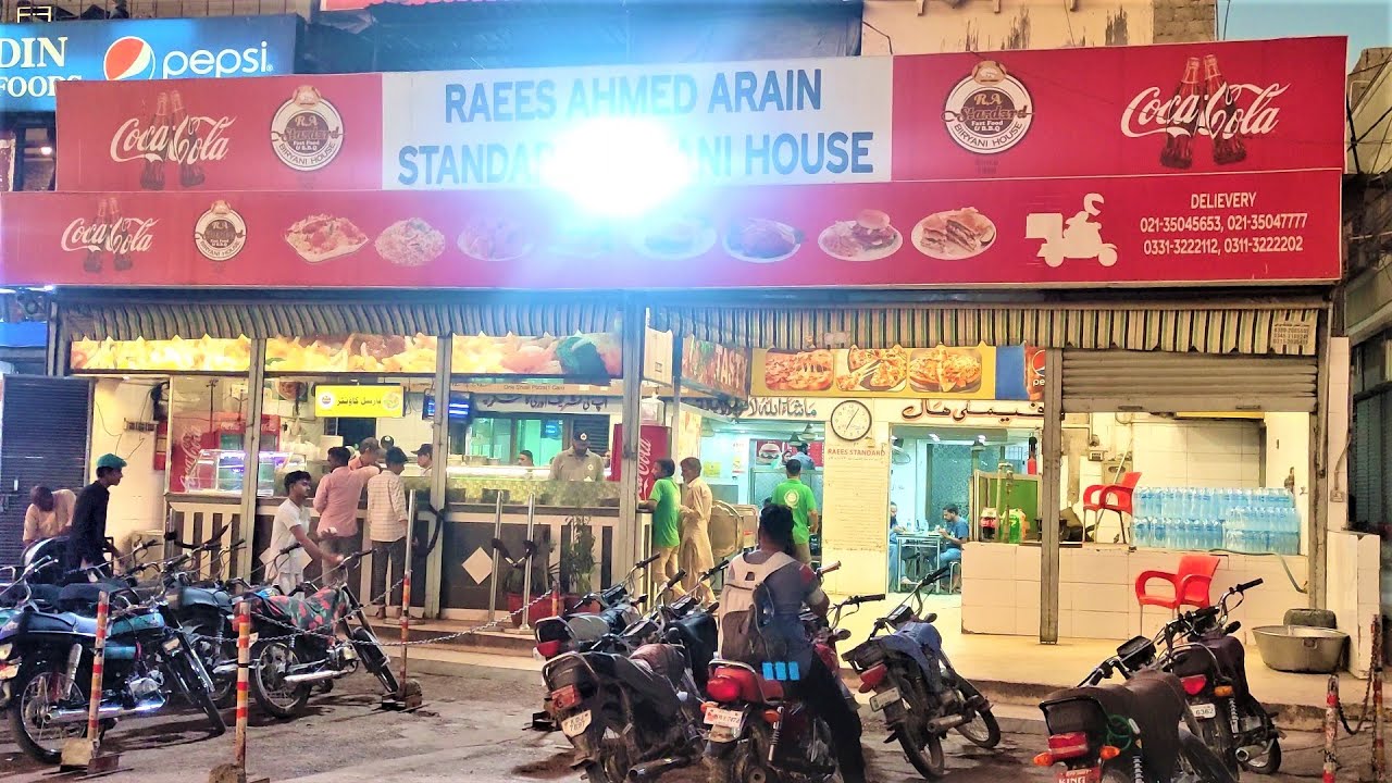 Raees Standard Menu Murgh Qorma, Sheermal, Beef Biryani, Chicken Biryani & Beef Yakhni ...