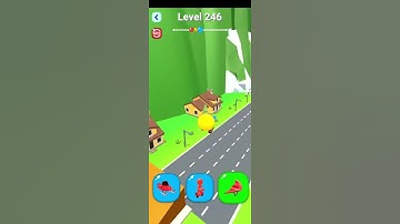 Shape-Shifting 🚲🚁🛶🚗 Game | Level-246 | Gameplay Walk-through #gaming #shapeshifting #shorts #games