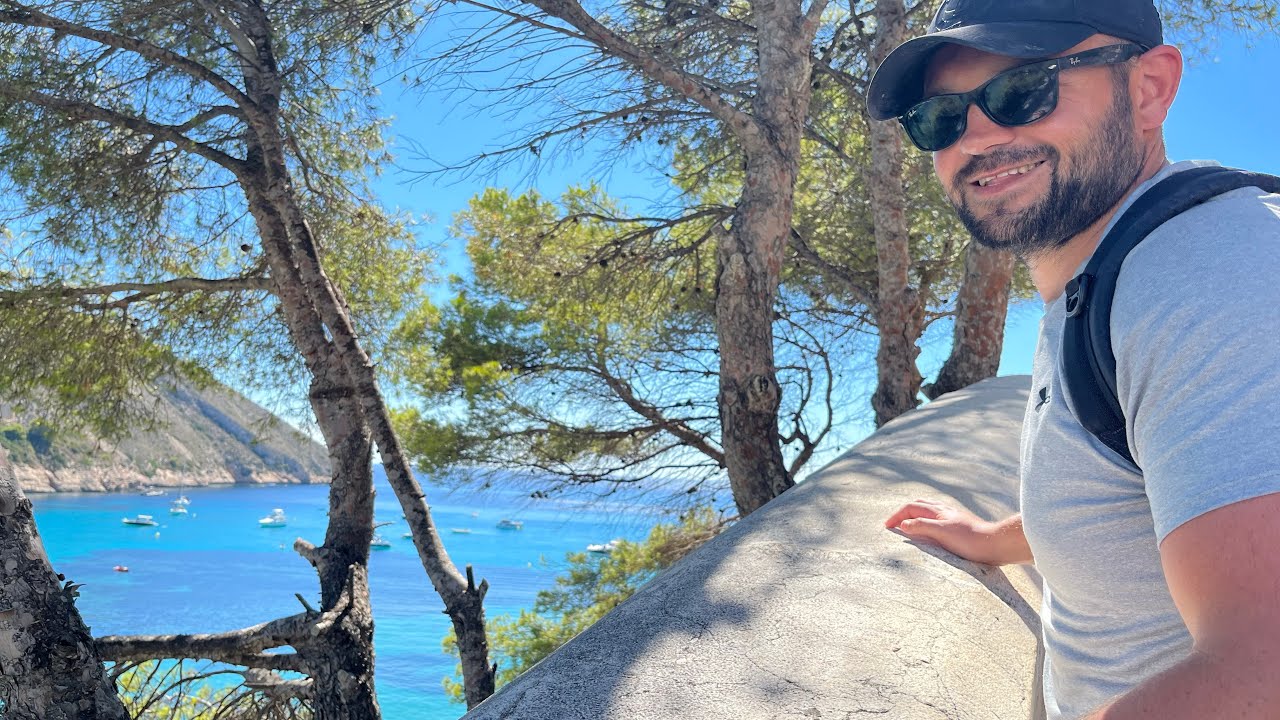 Moraira, Spain. A winter evening tour