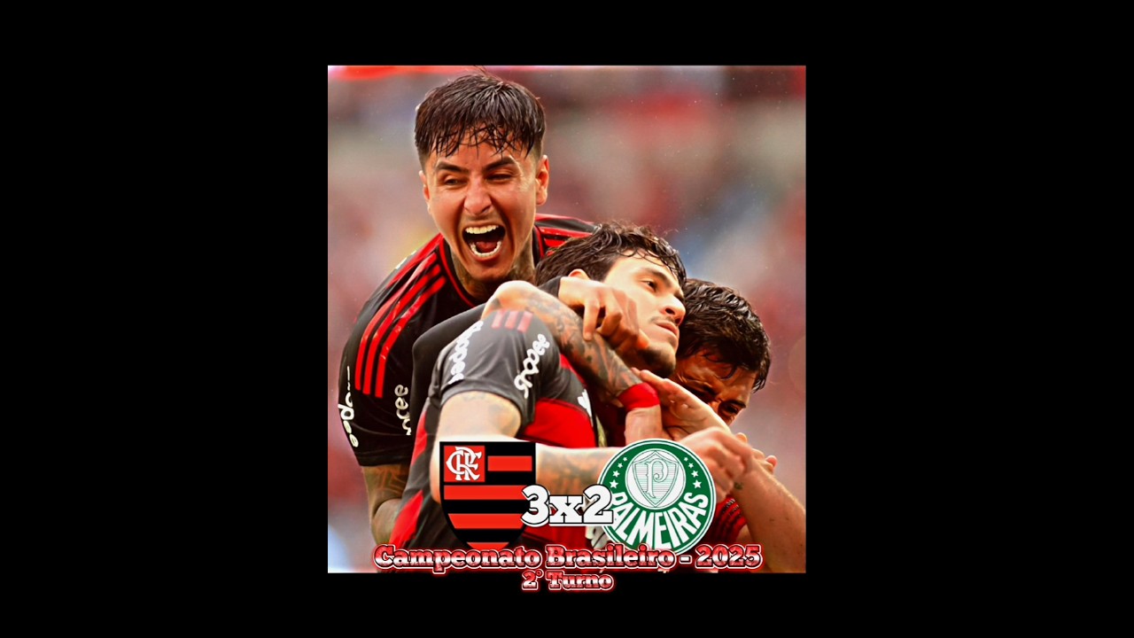 Flamengo x Palmeiras - (Últimos Jogos) • #shorts #edit