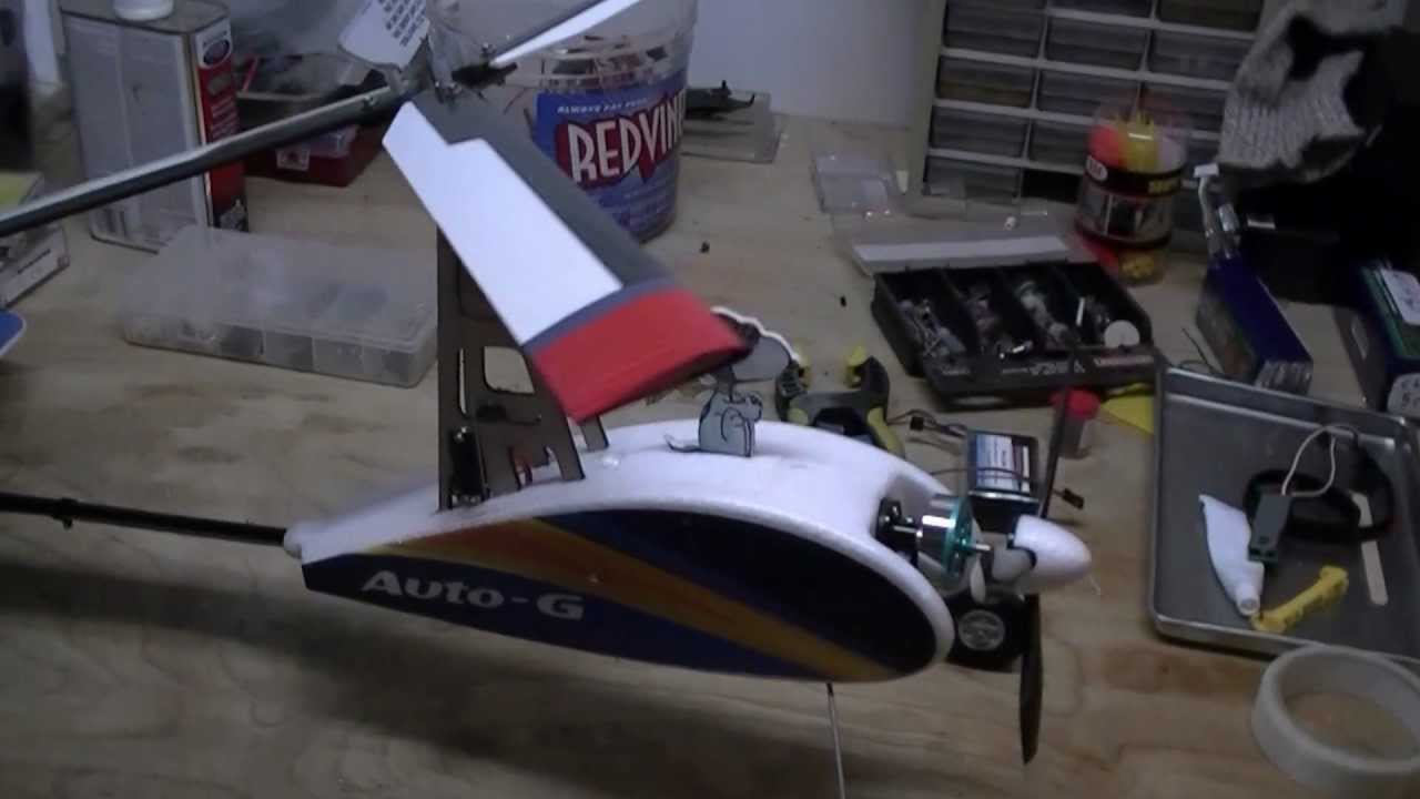 Durafly autog Gyrocopter autogyro Mods YouTube