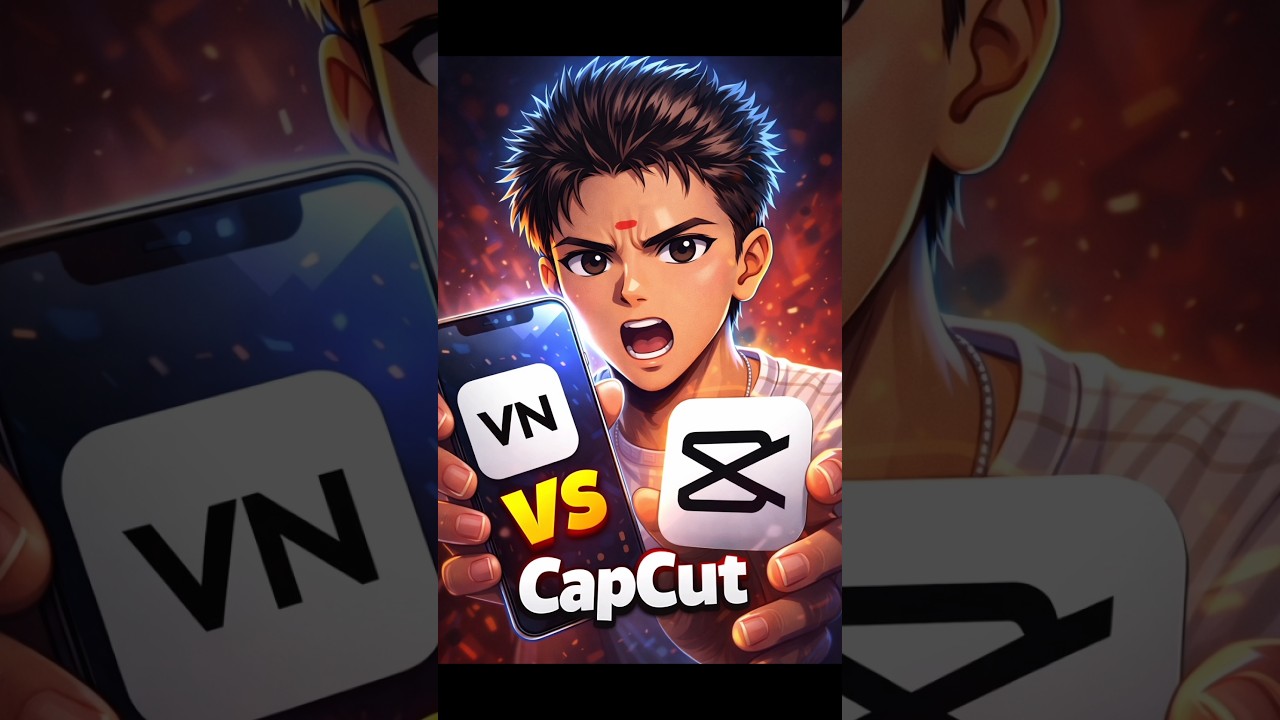 VN vs CapCut 😱 | Mobile Editing King Kaun? 📱🔥 