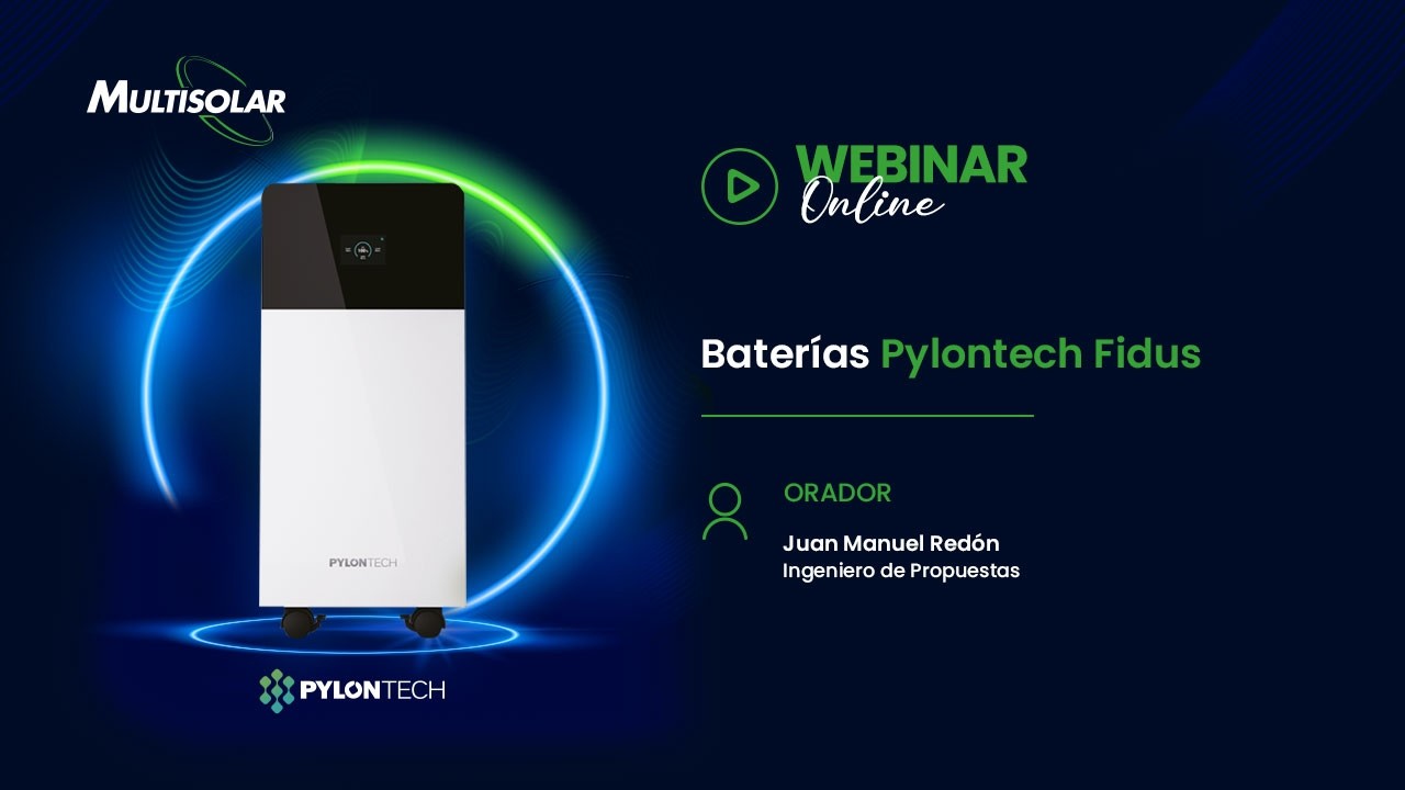 Baterías Pylontech Fidus | Multisolar | Argentina | Agosto 2026