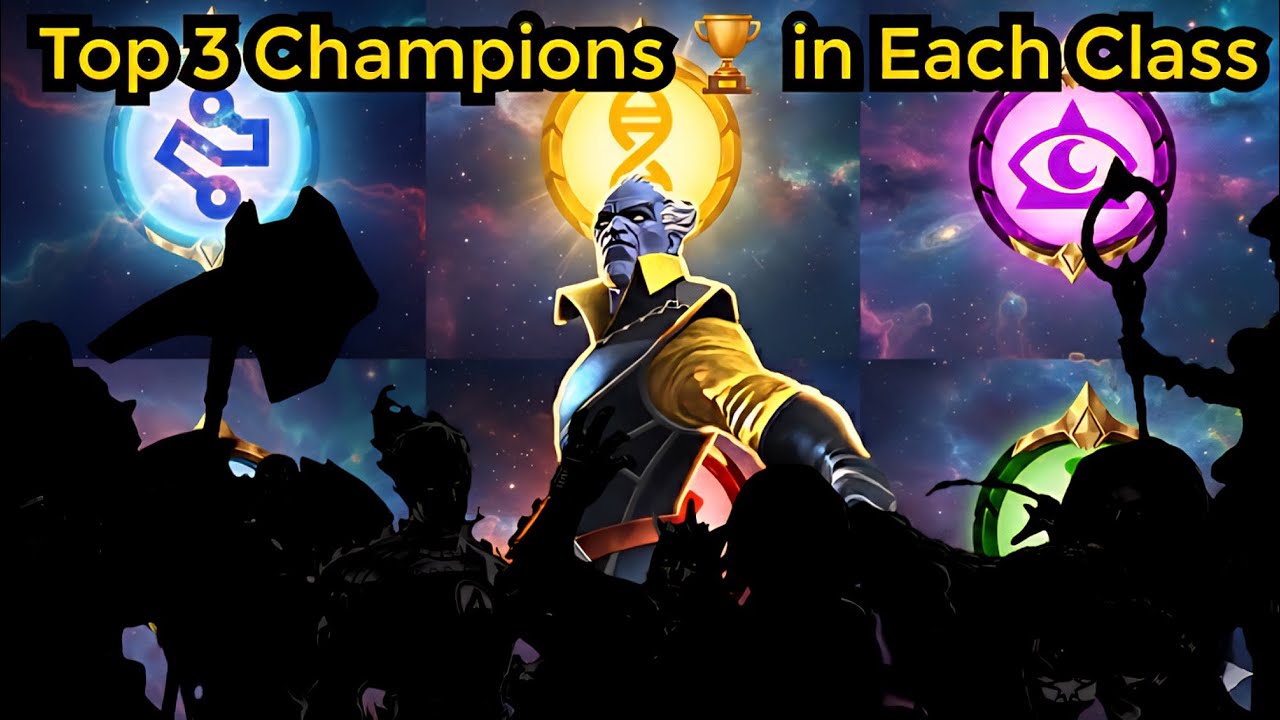 Top 3 Champions 🏆 in Each Class | Bgs✅️, Solo Coliseum ✅️, Alliance Coliseum ✅️, EQ✅️, SQ✅️, AW✅️