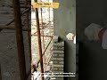 Masonry Wall to Concrete Column Connection Process