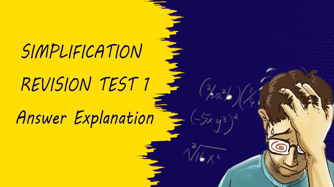 Simplification Problem Solved With Full Explanation#tnpsc #maths # ...