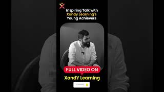 Inspiring Talk with Xandy Learning's Young Achievers | Xandy Learning | #iit #jee #science