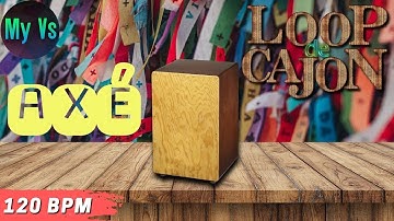 📦 LOOP de CAJON [ AXÉ ] para TOCAR e COMPOR | bpm 120 loop drums