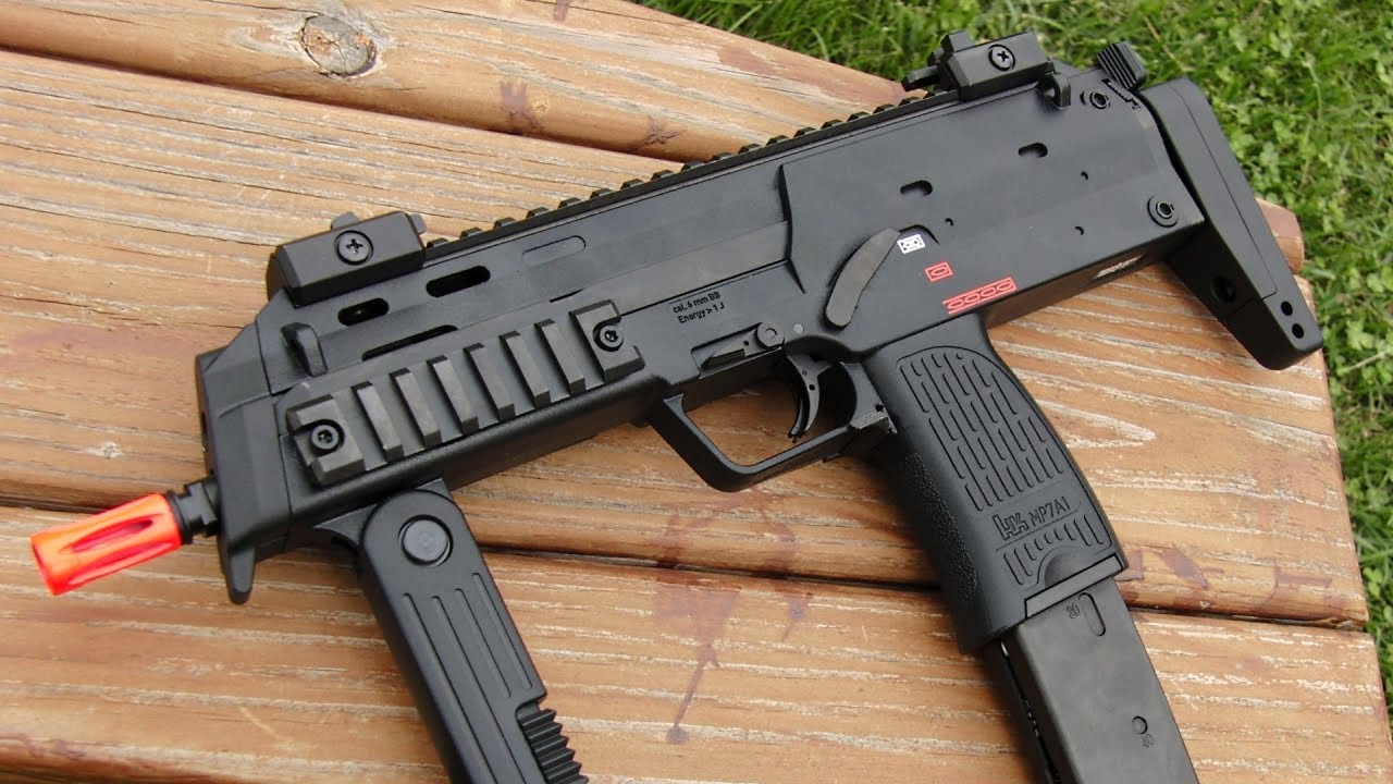 Airsoft KWA/Umarex MP7 GBB Demonstration YouTube