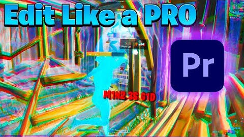 How to EDIT like a PRO in Premiere Pro (RGB Effect and Twixtor) - Edit like LMGK, NUMBY, DIGNAL