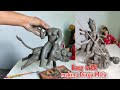 मिट्टी से दुर्गा माता मूर्ति बनाने सीखें | Durga thakur  making | Durga murti kaise banate hain 