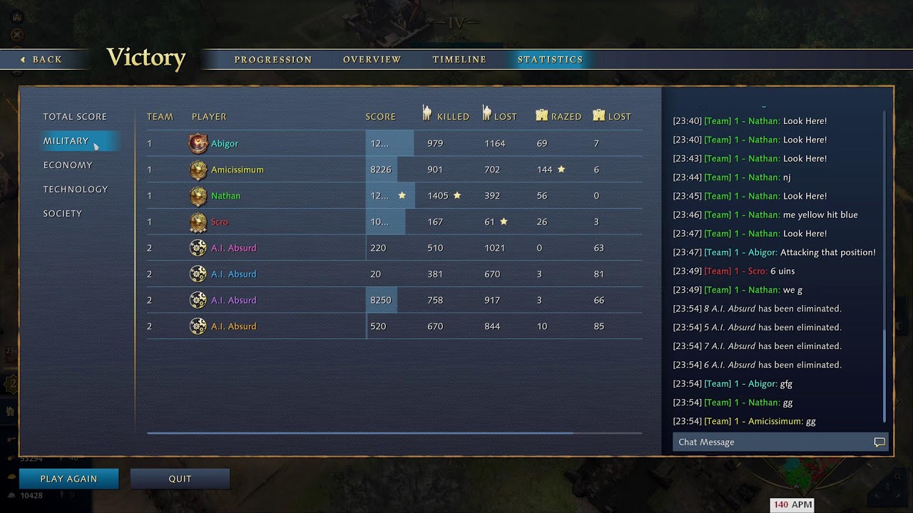 AOE4 4v4 coop Abbasid