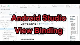 Advanced Using ViewBinding in Activity, Fragment, Dialog, Service Widget, Adapter (Android Jetpack)