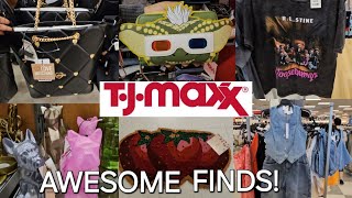 TJ MAXX LOUNGEFLY FINDS DESIGNER HANDBAGS CLOTHING BROWSE WITH ME