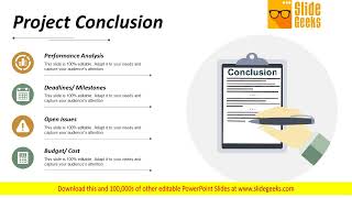 Project Conclusion Ppt Powerpoint Presentation Slides Layouts