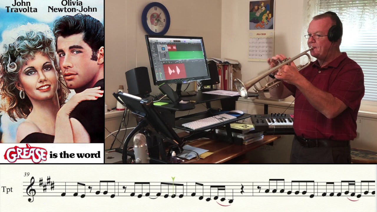 Grease (Trumpet Cover) YouTube