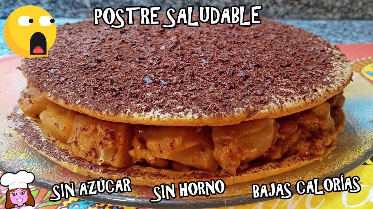 INCREIBLE POSTRE Saludable con MANZANA, AVENA Y NUECES (Sin harina Sin horno) SORTEO DE SUSCRIPCION!