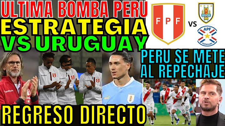 TREMENDA ESTRATEGIA GARECA REGRESA DIRECTO VS URUGUAY PARA ENTRAR AL REPECHAJE JUGADORES SORPRENDE