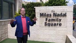 Details The Miles Nadal Family Square At United Hatzalah Jerusalem Israel Guide