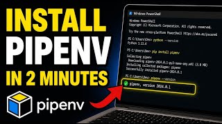 How to install Python pipenv for environment management - Beginner Guide