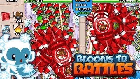Bloons TD Battles - 50,000 Medallion Prize & Triple Combo Club Arenas!