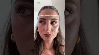 They always say my makeup looks bad 😭#realskintexture #makeuptutorial #acnemakeup