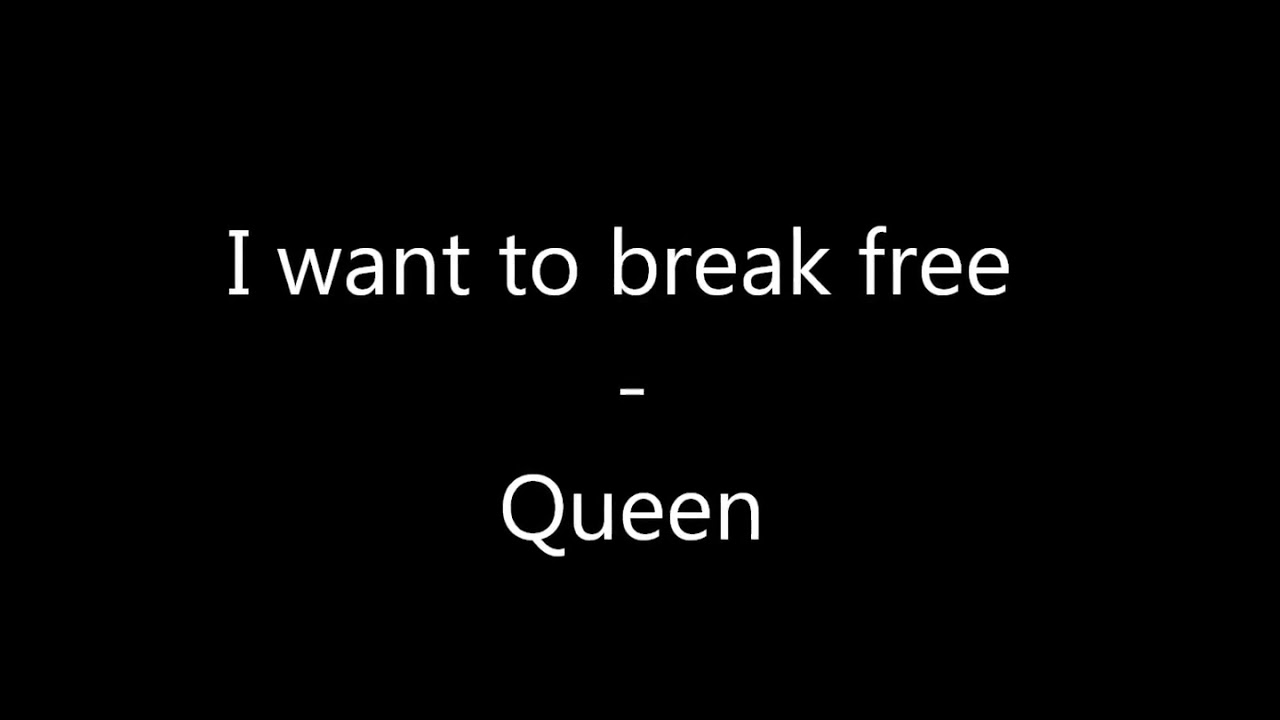 Lirik lagu i want to break free barat by Viand Angkam - YouTube