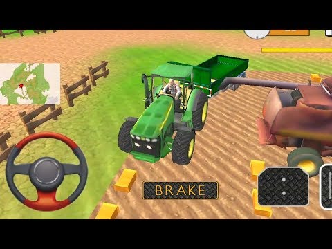 mega-tractor-simulator---farmer-life-#4-tractor-farming-games,-tractor-cartoon-video