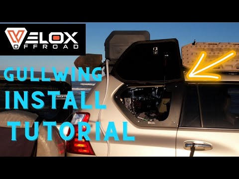 Install Velox Gullwings on your Lexus GX460 – Detailed Tutorial