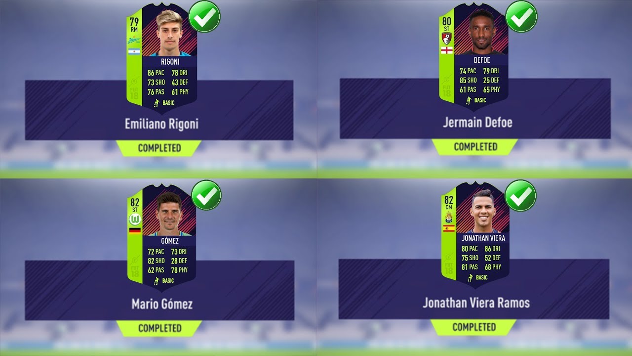 FIFA 18 PATH TO GLORY SBCs CHEAPEST SOLUTIONS | SQUAD BUILDING CHALLENGES | FIFA 18 ULTIMATE TEAM