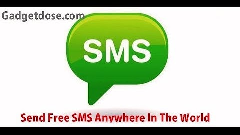 Send Free SMS Unlimited Anywhere In The World Without Registration 2017