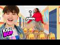 Can You Make It to School in Time? ⏰🎒 | KIDZ BOP Back-to-School Obstacle Course