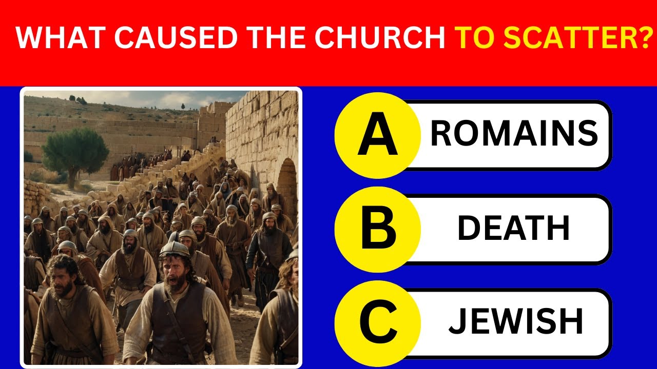 SHOCKING Bible Historical Events Quiz | 15 Bible Quiz Questions