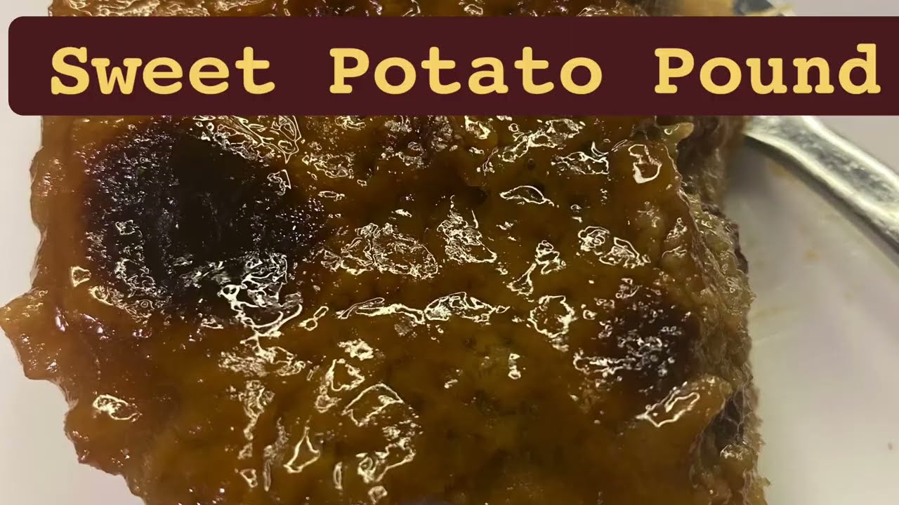 Sweet Potato Pound