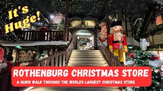 Download Lagu Rothenburg ob der Tauber Kathe Wohlfahrt Christmas Store \u0026 Museum in Germany MP3