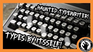 Haunted Typewriter Prop Build | DIY Tutorial