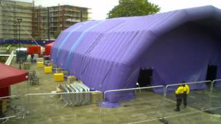 Sinfonia Viva's Inflatable Structure Launch