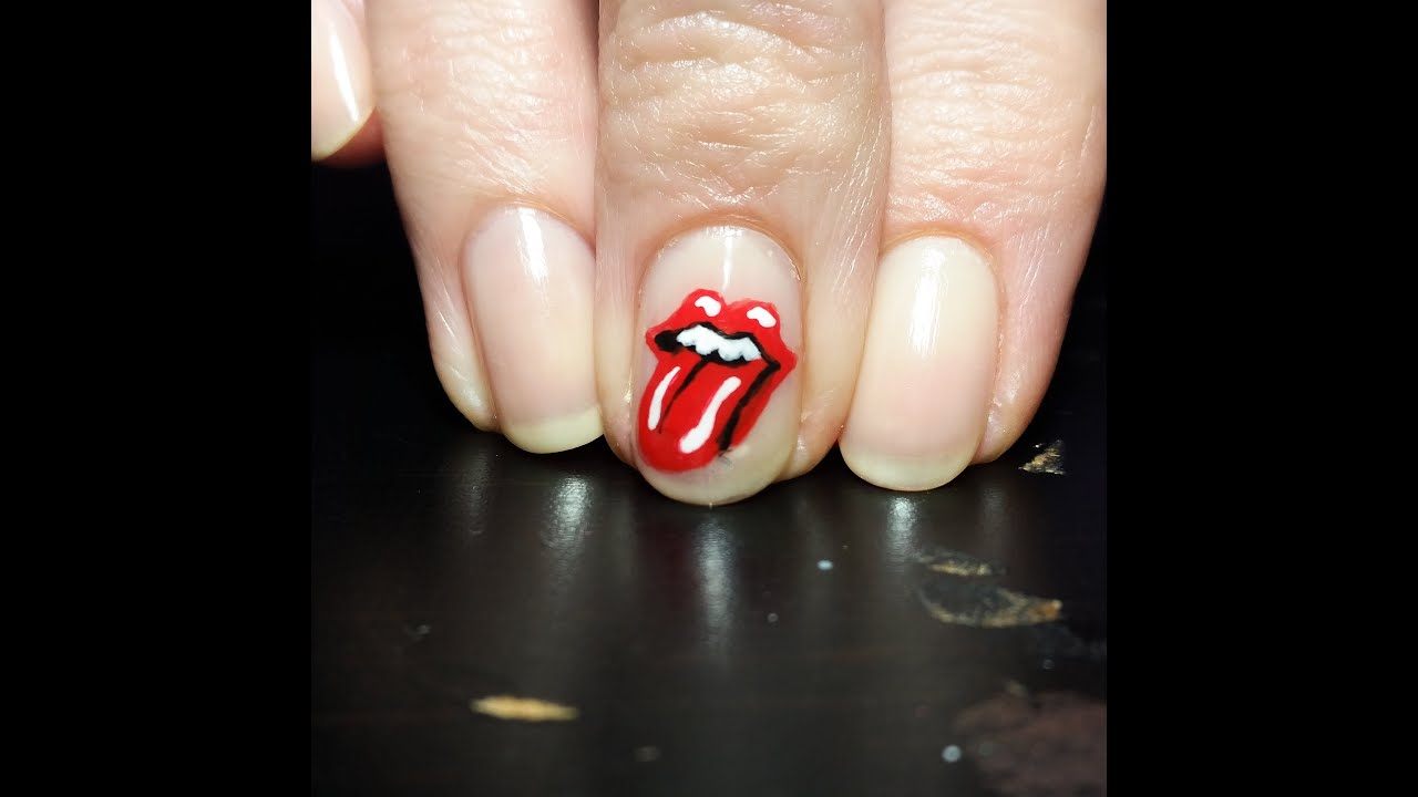 Rolling Stones Nail Art Stickers - wide 6