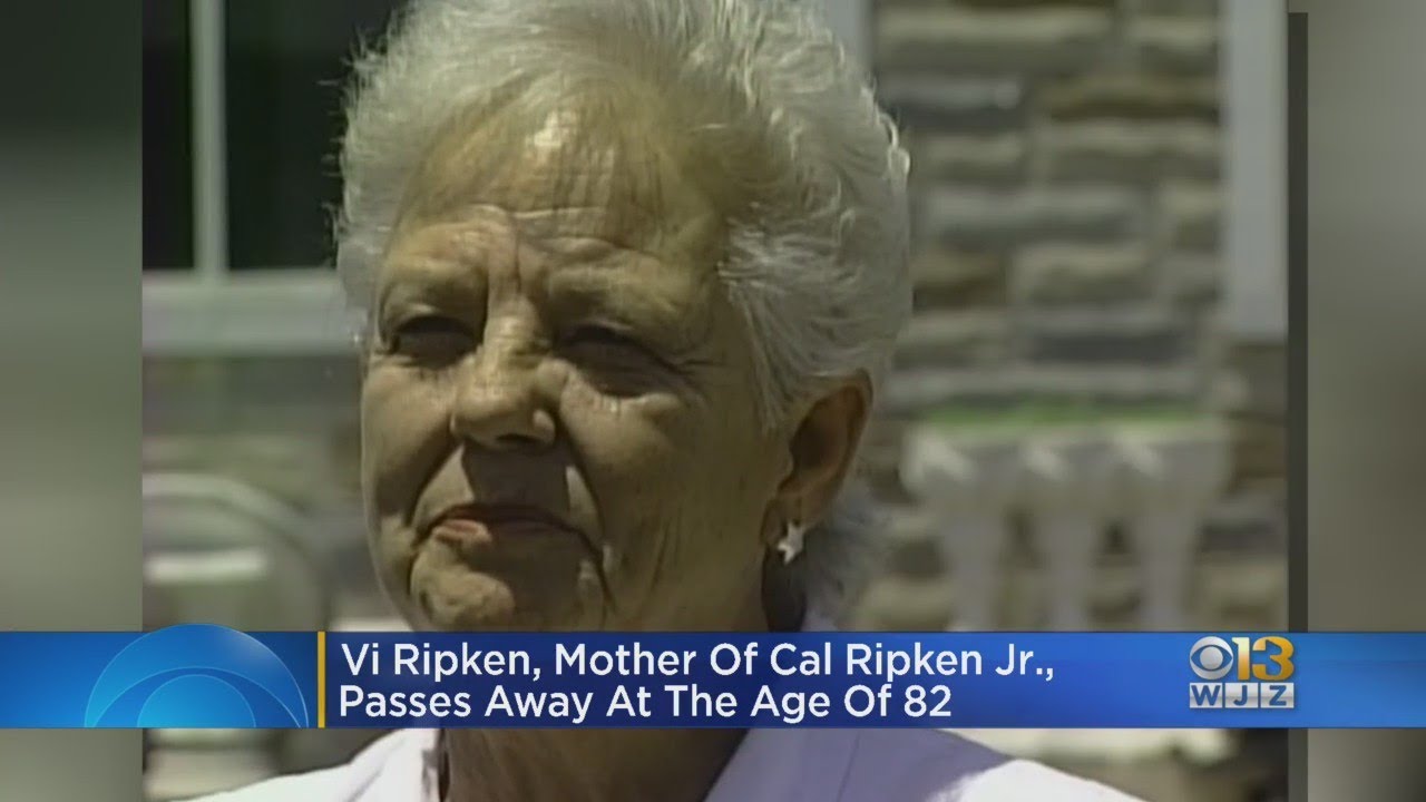 Vi Ripken, Mother Of Cal Ripken Jr., Dies At 82 - YouTube