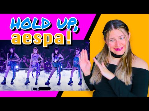 REACTING TO aespa 'Better Things + Spicy' at THE FACT MUSIC AWARDS