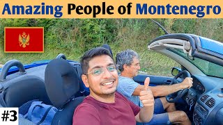 Hitchhiking and Couchsurfing in Montenegro 🇲🇪 (Indian in Montenegro)