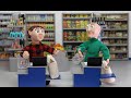 How to make a miniature supermarket set for stop motion animation