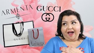 LUXURY Haul | GUCCI Unboxing PLUS Neiman Marcus 🛍 | Plus Size Style