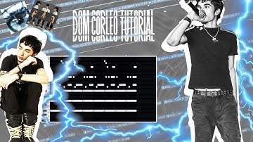HOW TO make BEATS for DOM CORLEO like 16TEEN | + CHOPPING TUTORIAL