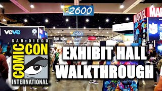 Comic-Con 2022 Exhibit Hall walkthrough