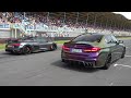 Modified Cars Drag Racing - M5 F90 Competition vs Plaid vs R8 V10 vs GLS63 AMG vs 700HP M140i vs RS6